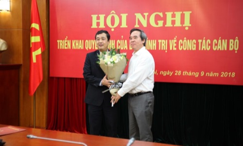 Đồng chí Ngô Đông Hải giữ chức Phó Bí thư Thường trực Tỉnh ủy Thái Bình nhiệm kỳ 2015-2020