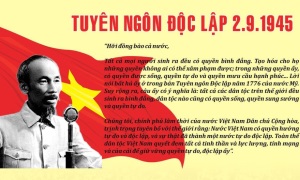 Tết Độc lập nghĩ về  khát vọng độc lập, tự do của Bác Hồ