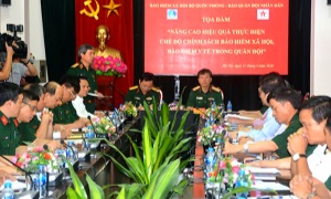 Công tác bảo hiểm xã hội trong Quân đội - Kết quả và kinh nghiệm