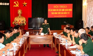 Tăng cường lãnh đạo, chỉ đạo thực hiện tốt chính sách bảo hiểm y tế quân nhân