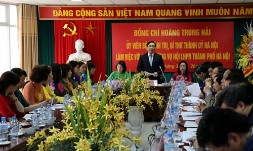 Hà Nội phát huy vai trò phụ nữ thời kỳ đẩy mạnh công nghiệp hóa, hiện đại hóa đất nước