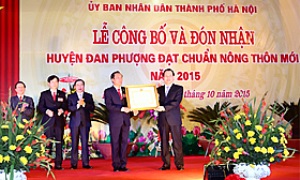 Lá cờ đầu trong xây dựng nông thôn mới của Thủ đô