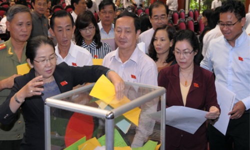 Đổi mới quy trình lấy phiếu tín nhiệm cán bộ