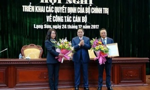 Tỉnh ủy Lạng Sơn tổ chức hội nghị công bố các quyết định của Bộ Chính trị về công tác cán bộ