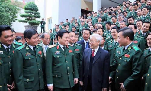 Xây dựng Bộ đội Biên phòng đáp ứng yêu cầu nhiệm vụ bảo vệ biên giới trong tình hình mới