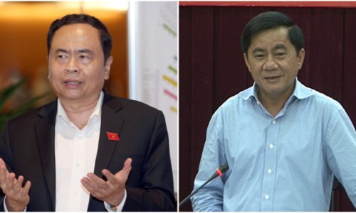 Bầu hai đồng chí Trần Cẩm Tú và Trần Thanh Mẫn vào Ban Bí thư