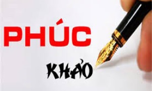 Về phúc khảo kết quả điểm thi Kỳ thi nâng ngạch công chức từ ngạch chuyên viên chính lên ngạch chuyên viên cao cấp