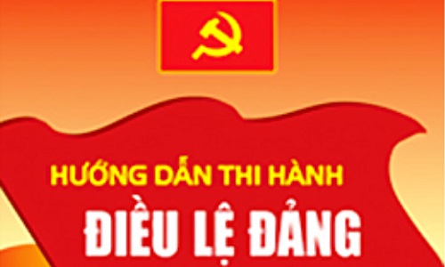 Những nội dung mới trong Hướng dẫn số 01 "Một số vấn đề cụ thể thi hành Điều lệ Đảng"