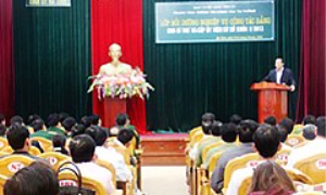 Hà Tĩnh hướng về cơ sở, tập trung xây dựng tổ chức đảng vững mạnh