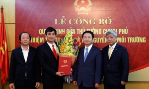 Bộ Tài nguyên và Môi trường công bố quyết định của Thủ tướng Chính phủ về công tác cán bộ