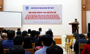 Đảng ủy cơ quan BHXH Việt Nam sinh hoạt chuyên đề học tập, làm theo tư tưởng, đạo đức, phong cách Hồ Chí Minh