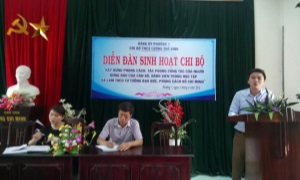 Diễn đàn sinh hoạt chi bộ - Cách làm mới nhằm thực hiện có hiệu quả Nghị quyết Trung ương 4 khóa XII ở Quảng Trị