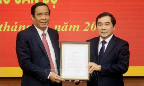 Ban Bí thư chuẩn y đồng chí Nguyễn Tiến Thành giữ chức Phó Bí thư Tỉnh ủy Thái Bình