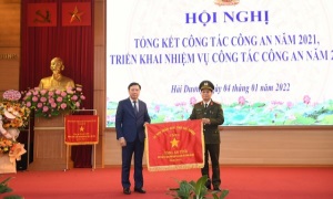 Đảng ủy Công an tỉnh Hải Dương chú trọng lãnh đạo công tác hậu cần