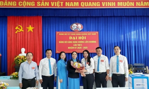 Đại hội Đảng bộ cơ sở Cảng hàng không Liên Khương thành công tốt đẹp