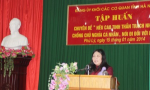 Đội ngũ cán bộ diện Ban Thường vụ Tỉnh ủy Hà Nam quản lý có sự chuyển tiếp liên tục, vững vàng