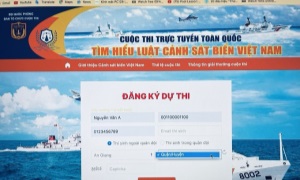 Thể lệ Cuộc thi trực tuyến toàn quốc tìm hiểu Luật Cảnh sát biển Việt Nam
