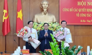 Ban Tổ chức Trung ương trao Quyết định điều động cán bộ