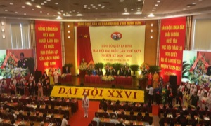 Đại hội đại biểu Đảng bộ quận Ba Đình (Hà Nội) lần thứ XXVI, nhiệm kỳ 2020-2025: "Đoàn kết - Dân chủ - Kỷ cương - Trí tuệ - Đổi mới"
