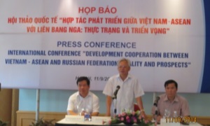 Hội thảo quốc tế: Hợp tác phát triển giữa Việt Nam - Asean với Liên bang Nga- Thực trạng và triển vọng