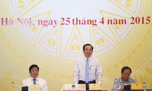 Họp báo Chính phủ thường kỳ tháng 4-2015