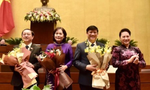 Chính phủ có 3 bộ trưởng, trưởng ngành mới