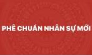 Phê chuẩn nhân sự 6 tỉnh