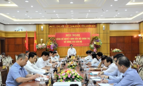 Đồng chí Phạm Minh Chính, Ủy viên Bộ Chính trị, Bí thư Trung ương Đảng, Trưởng Ban Tổ chức Trung ương làm việc với Ban Thường vụ Tỉnh ủy Tây Ninh