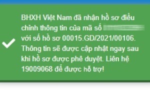 Hướng dẫn thay đổi thông tin giao dịch điện tử cá nhân với cơ quan BHXH