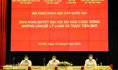 Hội thảo khoa học đưa Nghị quyết Đại hội XIII vào cuộc sống