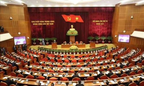 Khai mạc trọng thể Hội nghị lần thứ 15 Ban Chấp hành Trung ương Đảng khóa XII