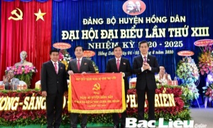 Đại hội điểm cấp huyện đầu tiên của tỉnh Bạc Liêu và bầu trực tiếp Bí thư Huyện ủy