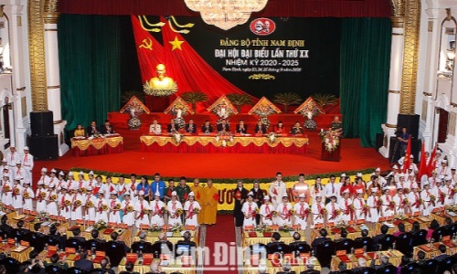 Đại hội đại biểu Đảng bộ tỉnh Nam Định lần thứ XX, nhiệm kỳ 2020-2025