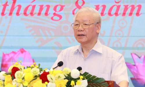 Phát biểu của Tổng Bí thư tại Hội nghị toàn quốc triển khai Chương trình hành động của MTTQ Việt Nam thực hiện Nghị quyết Đại hội XIII của Đảng