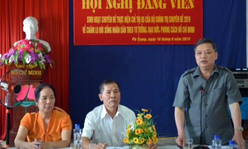 Yên Bái ban hành và thực hiện Quy định “về việc bí thư, phó bí thư, ủy viên ban thường vụ, cấp ủy viên các cấp dự sinh hoạt với chi bộ khu dân cư và chi bộ trực thuộc đảng ủy cơ sở”