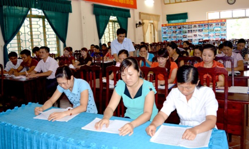 Công tác đào tạo, bồi dưỡng, trọng dụng cán bộ ở Tuyên Quang