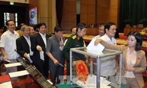 Đề nghị phê chuẩn việc bổ nhiệm hai Phó Thủ tướng