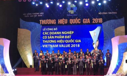 Hapro đạt Thương hiệu quốc gia lần thứ 5 liên tiếp